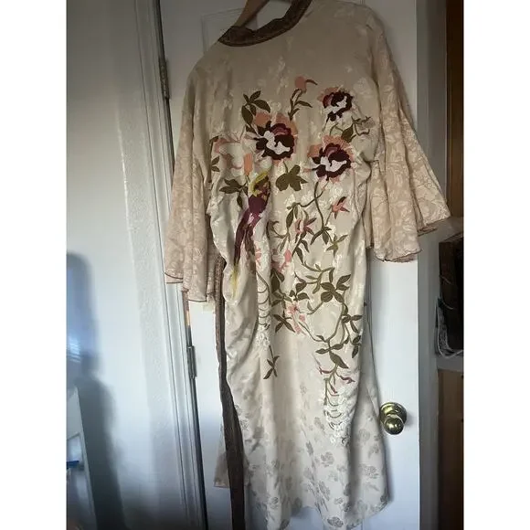 NWT Aratta My Beauty Topper Reversible Kimono In Vintage Pearl Small - Picture 15 of 16